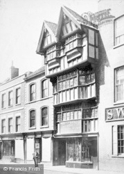 Old House, High Street c.1869, Tewkesbury