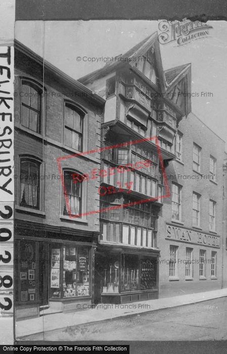 Photo of Tewkesbury, Old House In High Street 1891