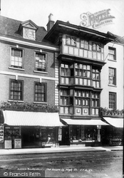 Old House In High Street 1899, Tewkesbury