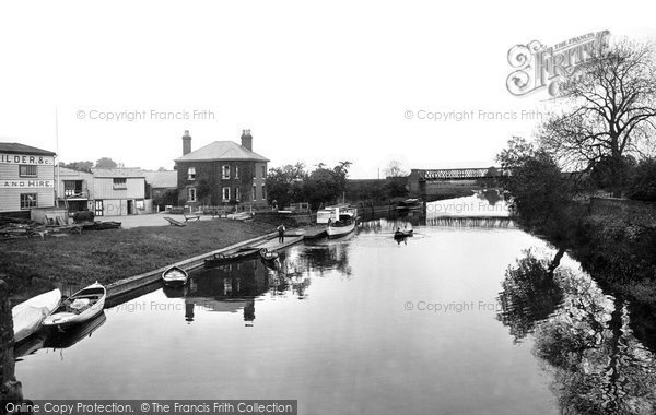 Photo of Tewkesbury, River Avon 1923