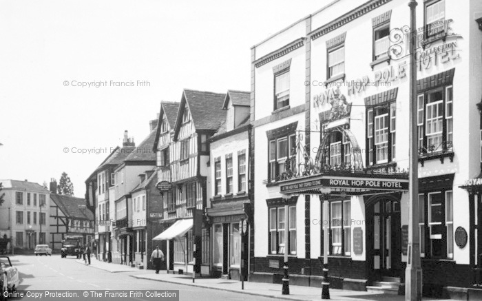 Photo of Tewkesbury, Royal Hop Pole Hotel c.1960