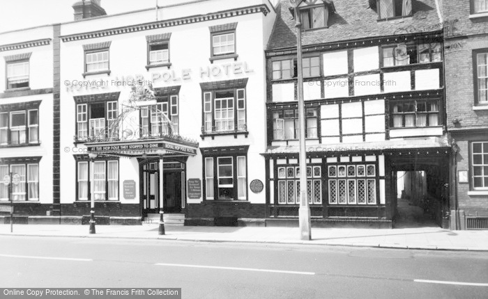 Photo of Tewkesbury, Royal Hop Pole Hotel c.1965