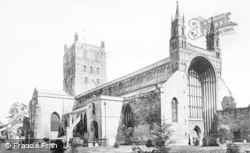 The Abbey c.1900, Tewkesbury