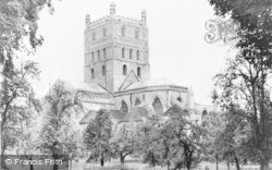 The Abbey South East c.1955, Tewkesbury