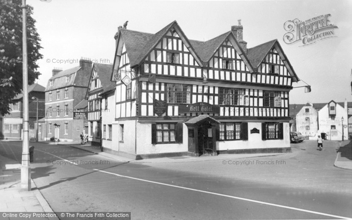 Photo of Tewkesbury, The Bell Hotel c.1955