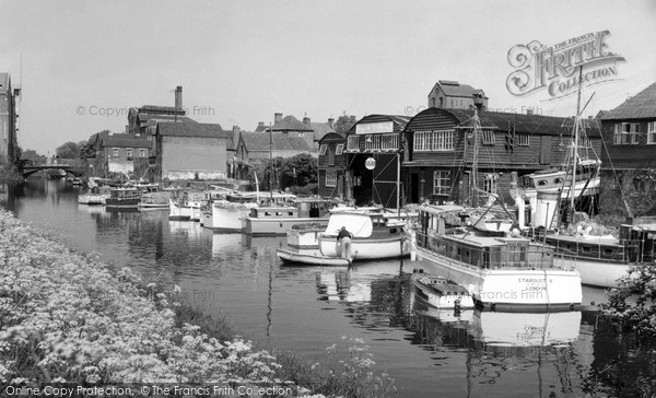 Photo of Tewkesbury, The Boatyard c.1965