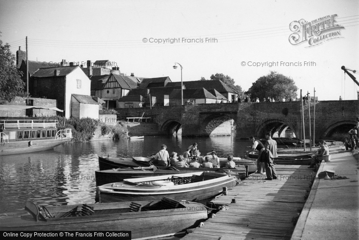 Photo of Tewkesbury, The Bridge c.1960