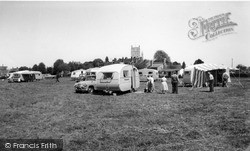 The Caravan Park c.1960, Tewkesbury