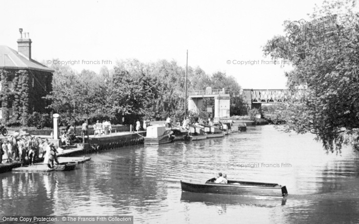 Photo of Tewkesbury, The River And Boating Station c.1960
