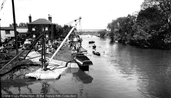 Photo of Tewkesbury, The River Avon c.1960