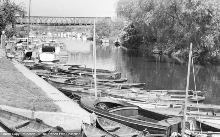 Photo of Tewkesbury, The River From King John's Bridge c.1965