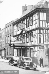 Tudor House Hotel c.1955, Tewkesbury