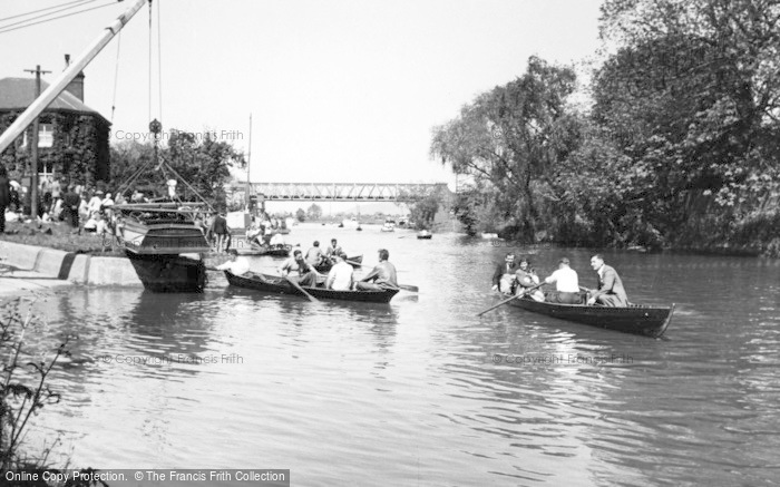 Photo of Tewkesbury, View From The Bridge c.1960