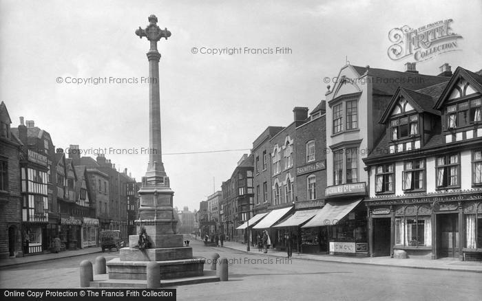 Photo of Tewkesbury, War Memorial, Church Street 1923