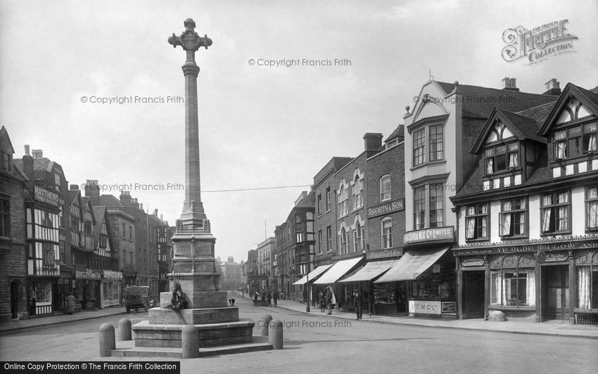 Tewkesbury, War Memorial, Church Street 1923