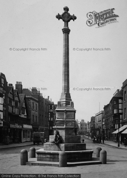 Photo of Tewkesbury, War Memorial, Church Street 1923