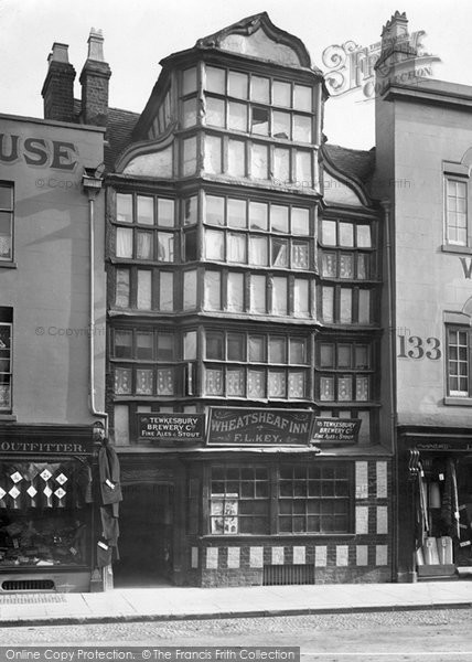 Photo of Tewkesbury, Wheatsheaf Inn c1890