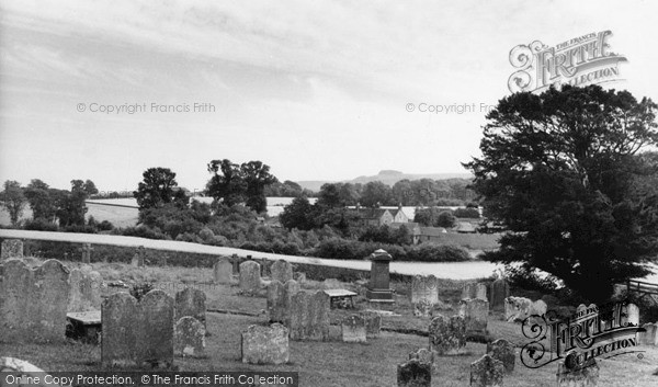 Photo of Thakeham, The Downs From The Church c.1960