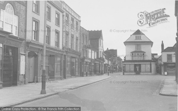 Photo of Thame, High Street c.1955