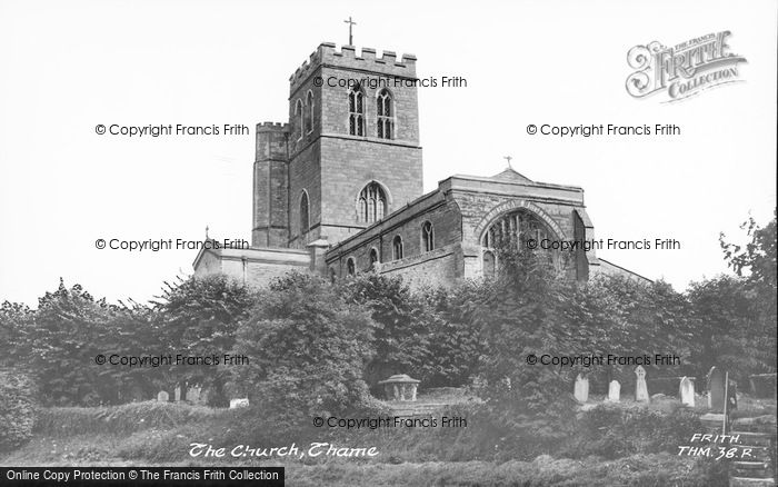 Photo of Thame, St Mary's Church c.1960