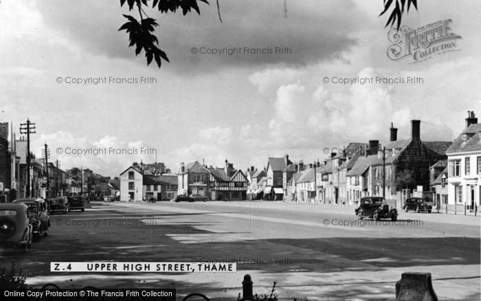 Photo of Thame, Upper High Street c.1955