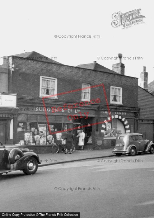 Photo of Thames Ditton, Budgen & Co Ltd c.1955 