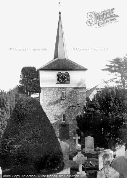 Photo of Thames Ditton, St Nicholas' Church c.1955