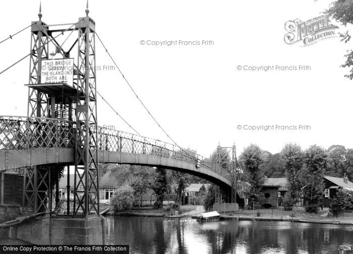 Photo of Thames Ditton, The Bridge c.1960