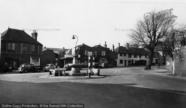 Photo of Thames Ditton, The Fountain c.1955