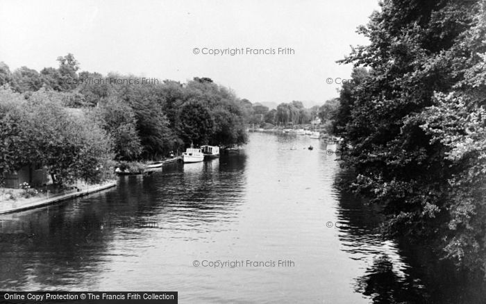 Photo of Thames Ditton, The River c.1960