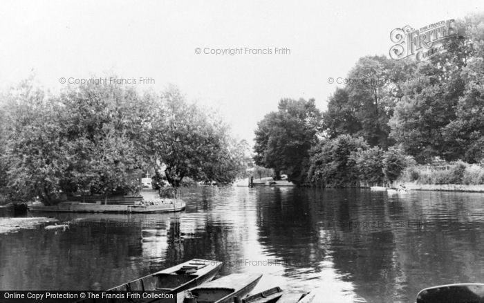 Photo of Thames Ditton, The River c.1960