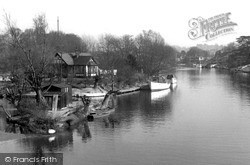The River Thames c.1955, Thames Ditton