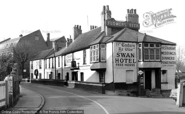 Photo of Thames Ditton, The Swan Hotel c.1955