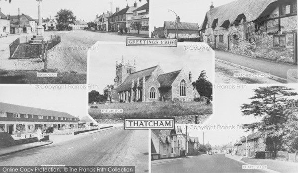 Photo of Thatcham, Composite c.1960