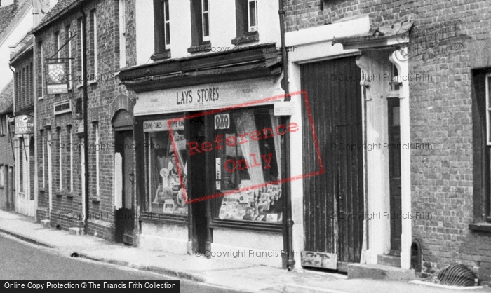 Photo of Thatcham, Lays Stores, High Street c.1955