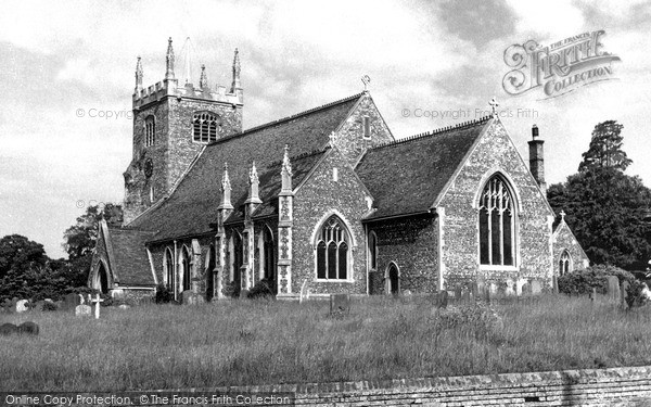 Photo of Thatcham, St Mary's Church c.1955