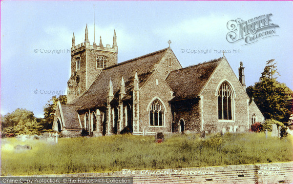 Photo of Thatcham, St Mary's Church c.1955