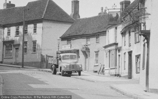 Photo of Thaxted, A Truck In Watling Street c.1950