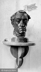 Bronze Head Of Rev Conrad Noel c.1955, Thaxted