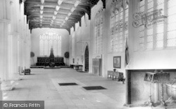 Church Interior c.1955, Thaxted