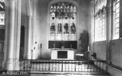 Church Interior c.1960, Thaxted