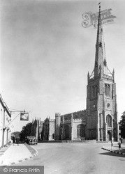 Church Of St John The Baptist c.1950, Thaxted