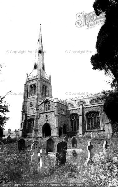 Photo of Thaxted, Church Of St John The Baptist c.1960