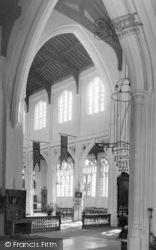 Church, St Joan Shrine And Lady Chapel c.1955, Thaxted