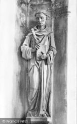 Church, Statue Of St Francis c.1955, Thaxted