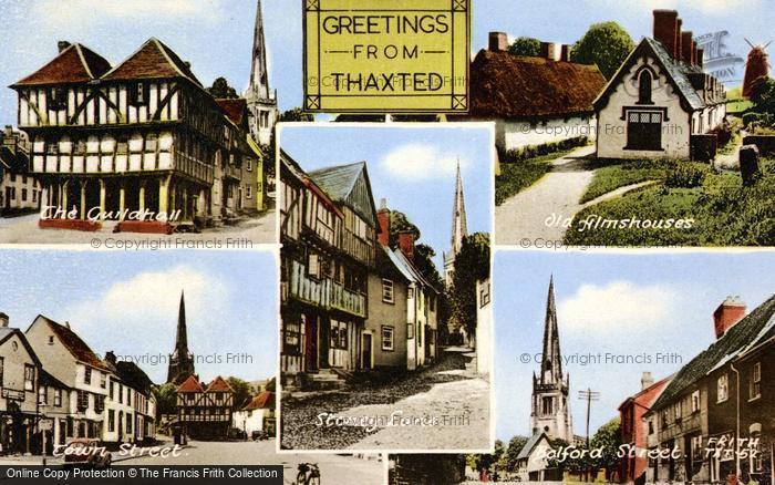 Photo of Thaxted, Composite c.1950