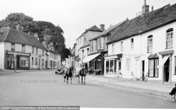 Photo of Thaxted, High Street c.1950