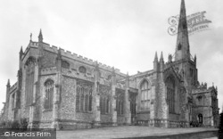 Parish Church c.1950, Thaxted