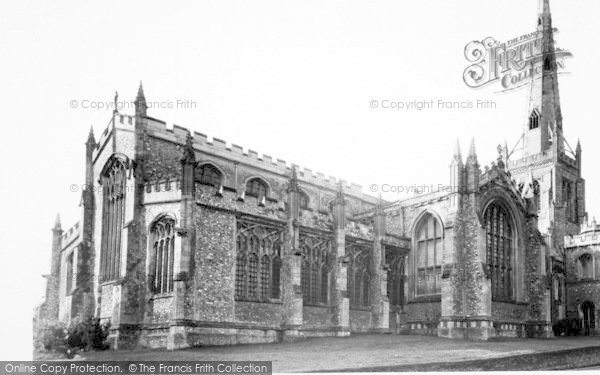 Photo of Thaxted, Parish Church c.1950