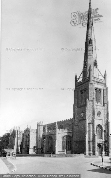 Photo of Thaxted, Parish Church c.1955